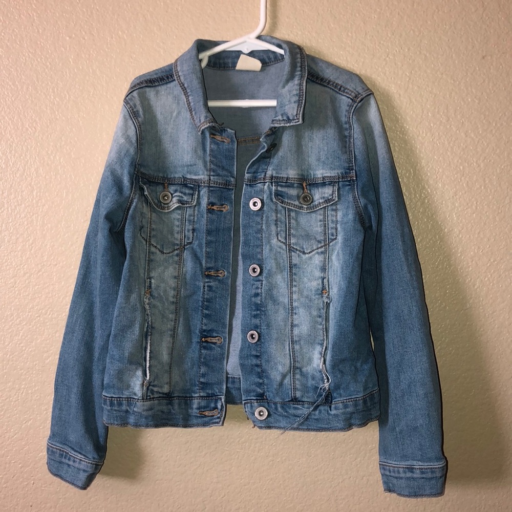VGUC Zara Girls denim jacket 9/10y